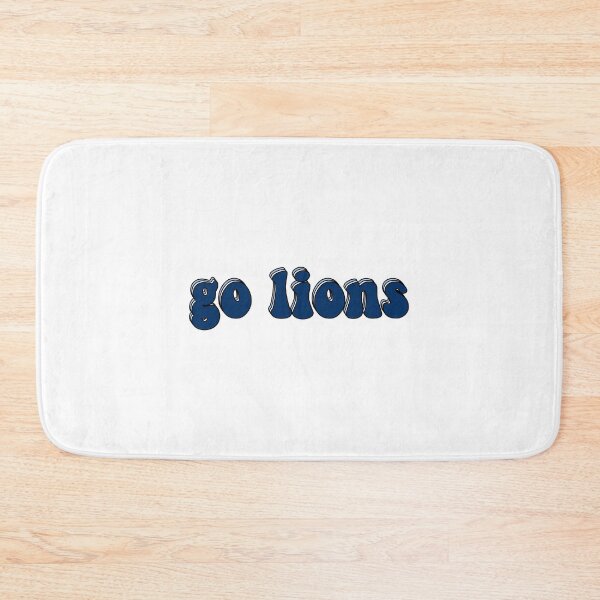 Item preview, Navy Triple "Go Lions" designed and sold by Maggie S.
