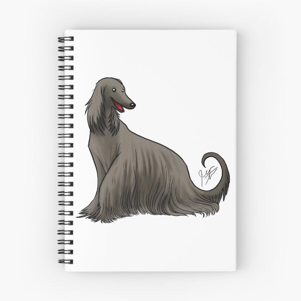 Item preview, Dog - Afghan Hound - Black designed and sold by Jennifer Stolzer.