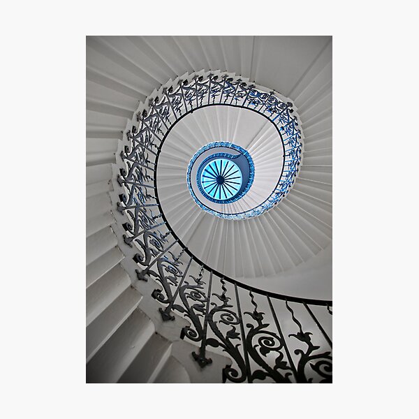Spiral Staircase Photographic Print