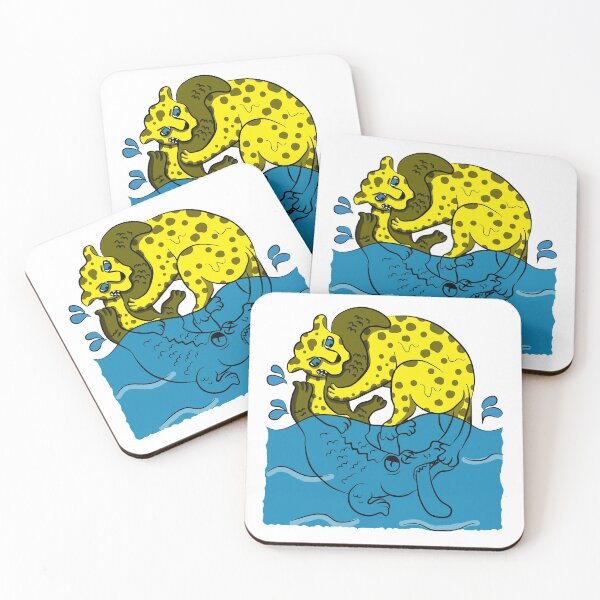 Aperçu de l'œuvre jaguar VS Caiman créée et vendue par ferriliu.