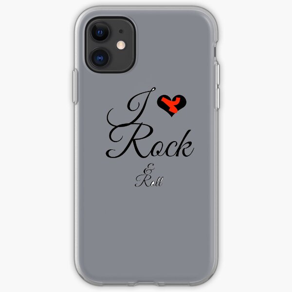 Rock & Roll Print Collection iPhone Soft Case