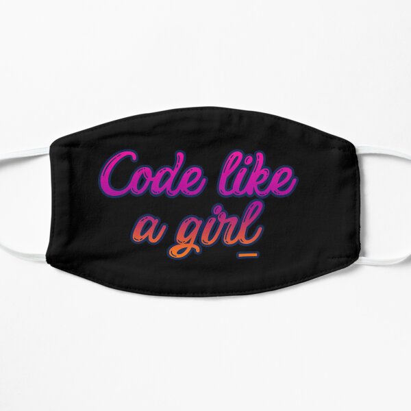 Code like a girl Mask