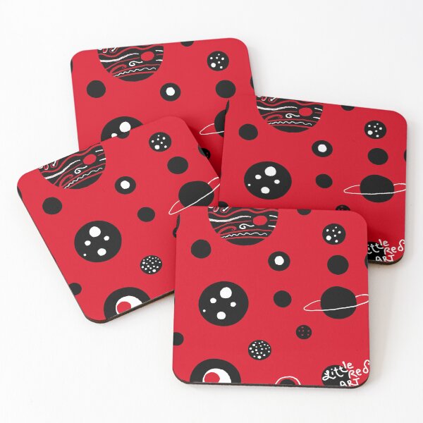 Item preview, Lady Bugs in Space designed and sold by Little Red Art.
