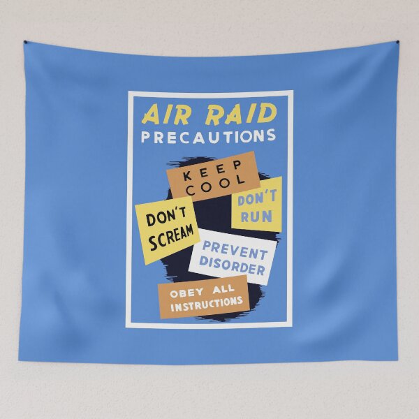 Item preview, Air Raid Precautions -- World War Two designed and sold by warishellstore.