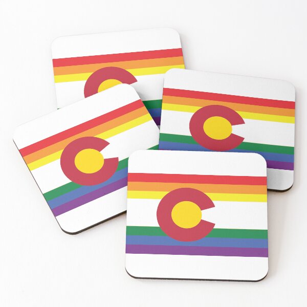 Item preview, Colorado Gay Pride Rainbow Flag designed and sold by Michelle Sarah.