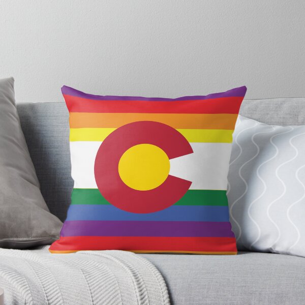 Artikelvorschau, Colorado Gay Pride Regenbogenfahne entworfen und verkauft von Michelle Sarah.