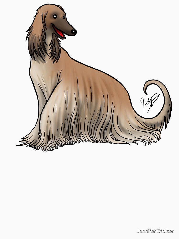 Afghan Hound - Red by jameson9101322