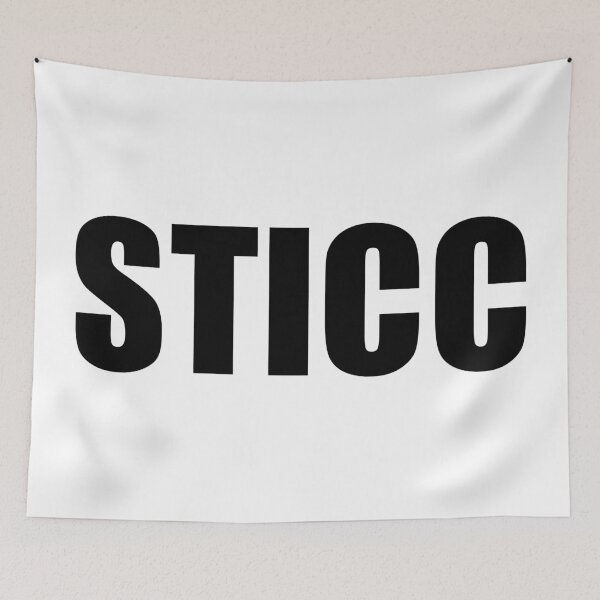 Item preview, STICC designed and sold by Urban-Lettering.