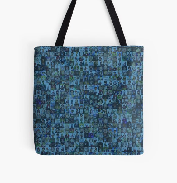 One Man, Many Voices All Over Print Tote Bag