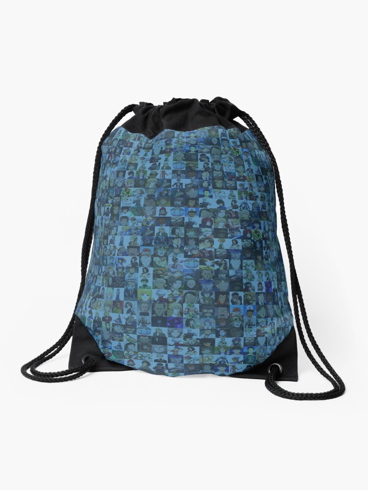Thumbnail 1 of 3, Drawstring Bag, One Man, Many Voices designed and sold by squallykins.