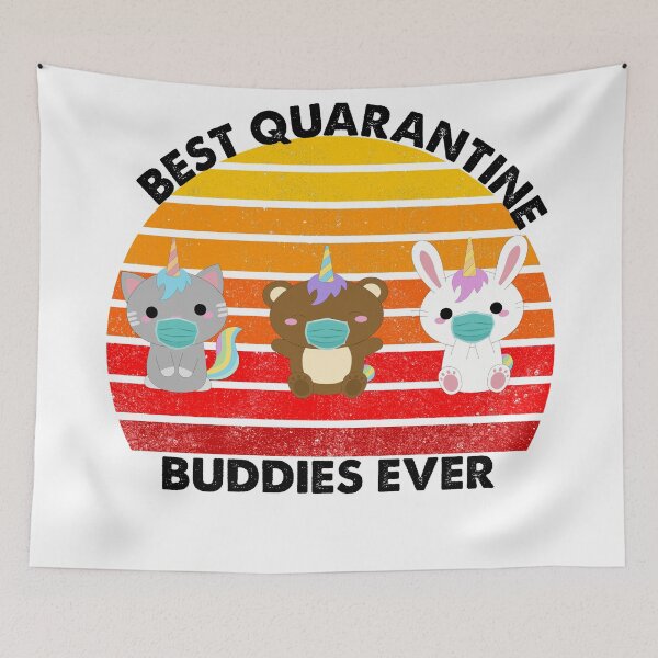 Item preview, QUARANTINE BUDDIES designed and sold by ArrigoLazzaro.