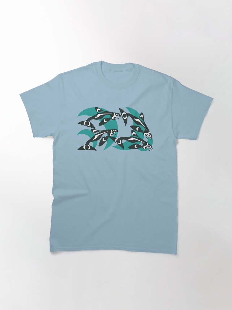 Alternate view of Killer Whale Pod Classic T-Shirt