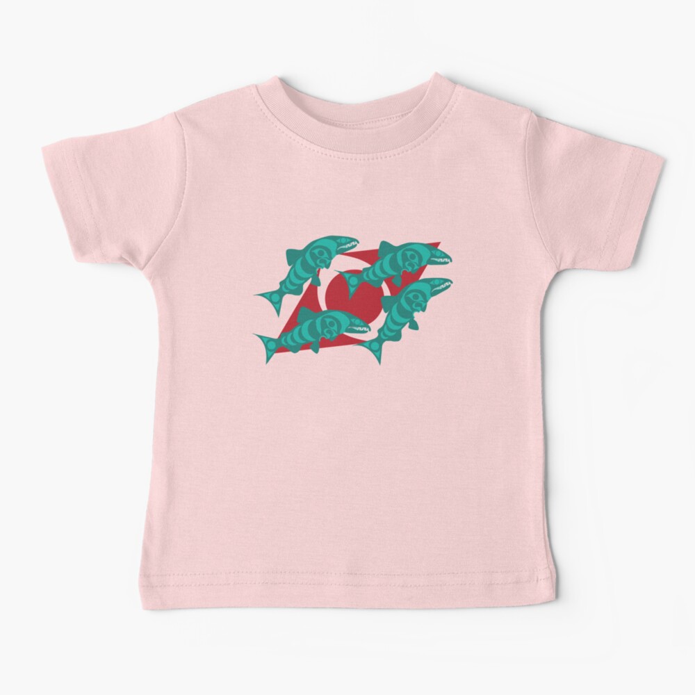 Dog Salmon Baby T-Shirt