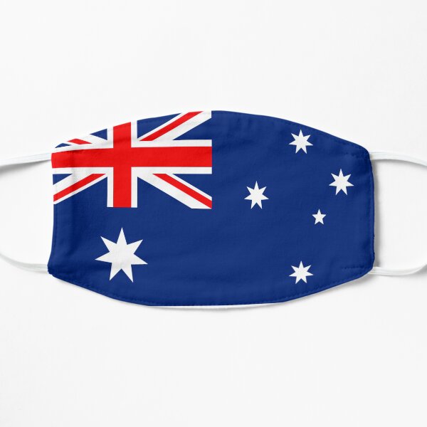 Australia Flag Flat Mask