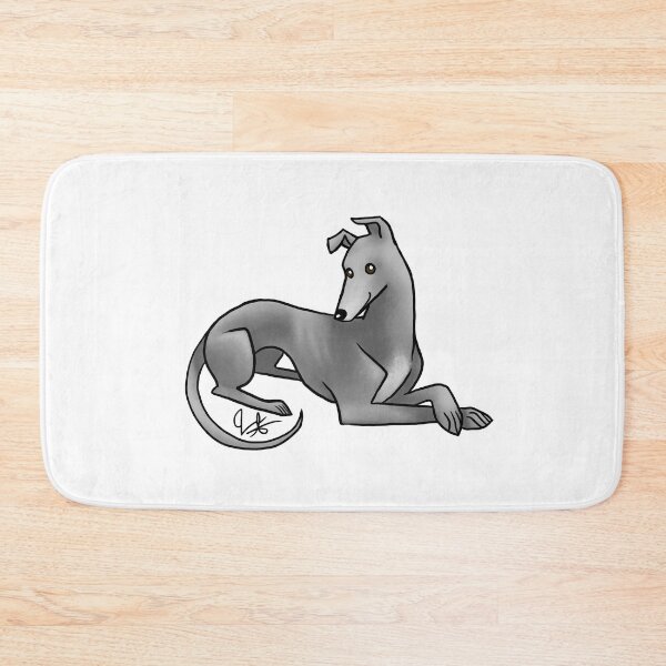 Item preview, Dog - Greyhound - Blue designed and sold by Jennifer Stolzer.