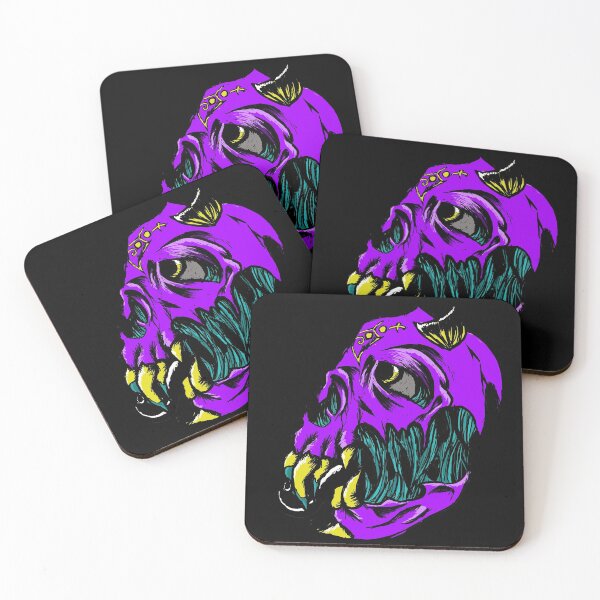 Item preview, Regal Purple Demon Skull  designed and sold by PoesUnderstudy.