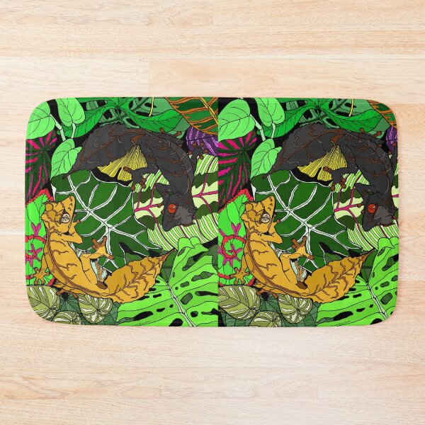 Item preview, Satanic Leaftail Geckos on Leaves (Full Page) designed and sold by TinkerandBone.