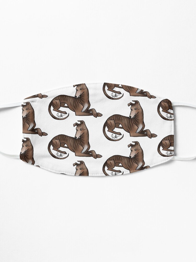 Alternate view of Greyhound - Brindle Mask