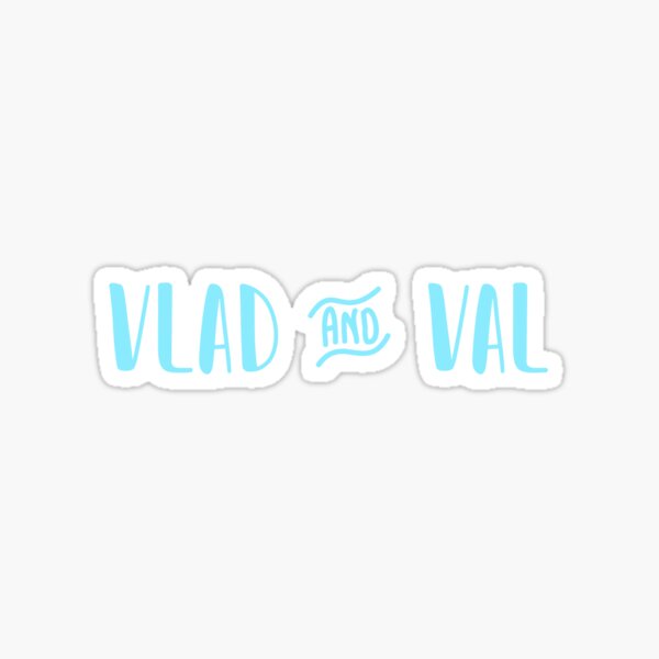 Vlad and Val Sticker