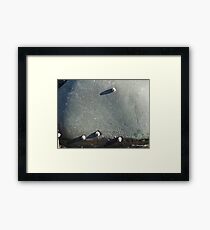 LARGE BOULDER ,WESTWARD HO ! Framed Print