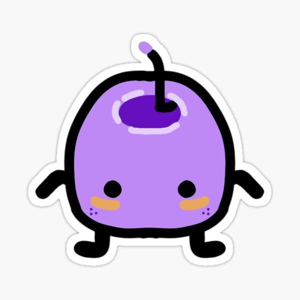 Aperçu de l'œuvre Purple Junimo Stardew Valley créée et vendue par hannahlllttt.
