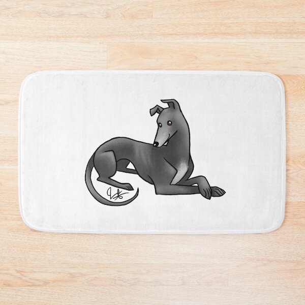 Item preview, Dog - Greyhound - Black designed and sold by Jennifer Stolzer.
