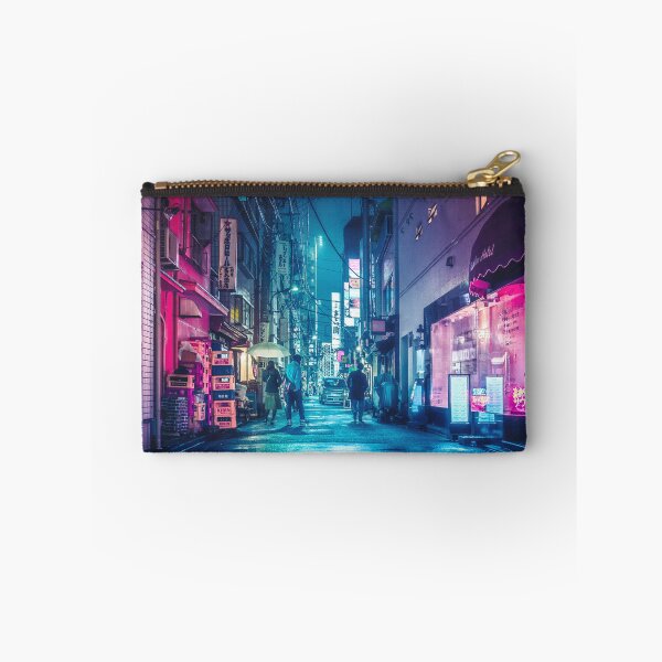 Item preview, Tokyo Midnight Rain Pink and Blue aesthetic neon lights. designed and sold by TokyoLuv.