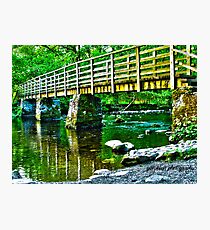lake placid HDR Photographic Print