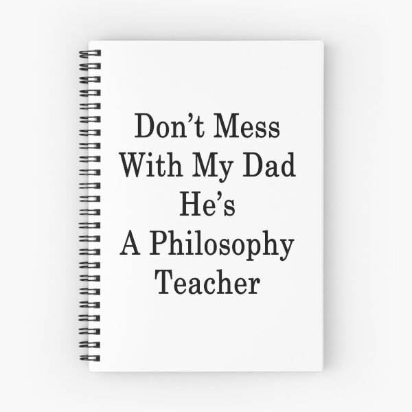 Item preview, Don't Mess With My Dad He's A Philosophy Teacher  designed and sold by supernova23.