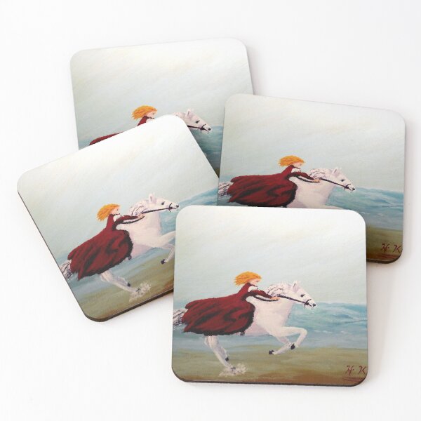 Item preview, Galloping in the surf designed and sold by Hals-Art.