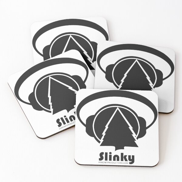 Item preview, The Extra Black Slinky Logo Shirt designed and sold by jamonitmack.