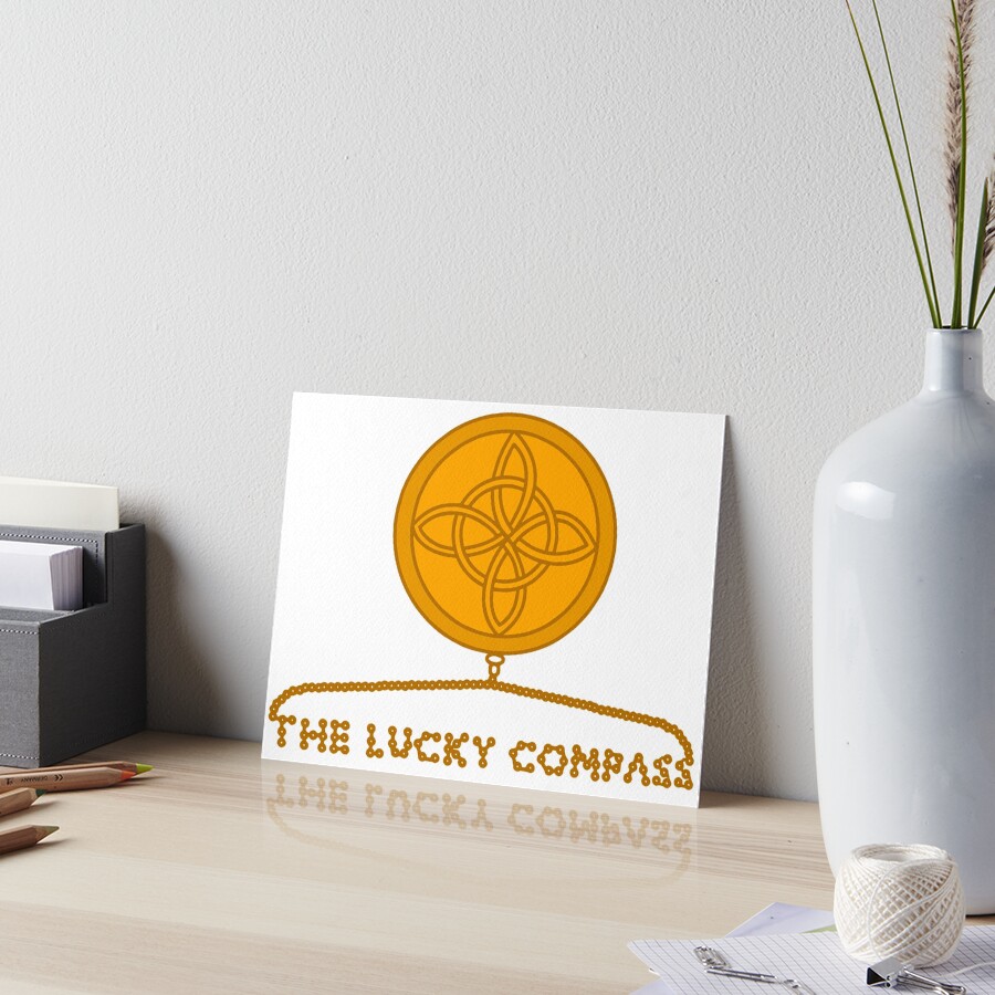 "John B's Lucky Compass Outer Banks" Art Board Print for Sale by