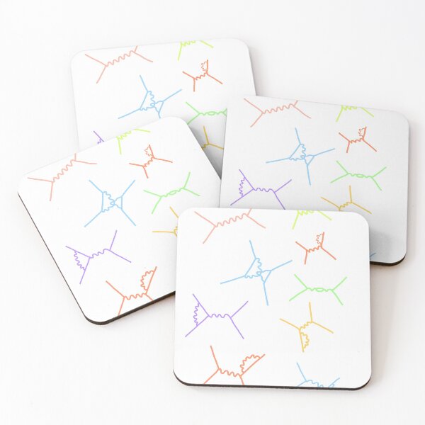 Item preview, feynman diagrams designed and sold by haagingrid.