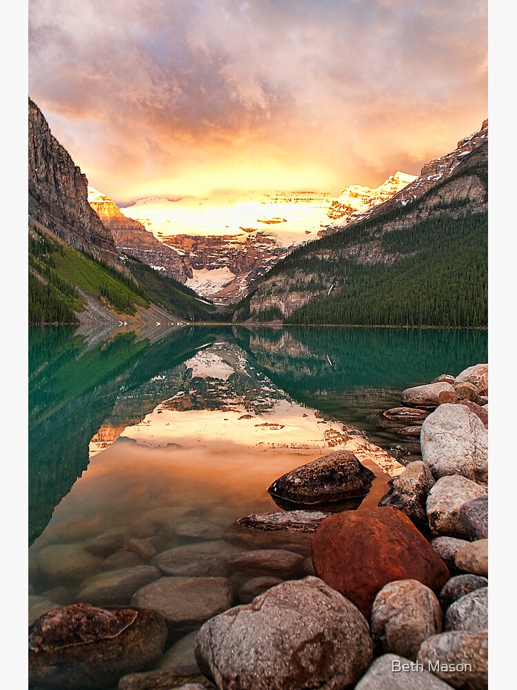 "Lake Louise" Poster by BethMason | Redbubble