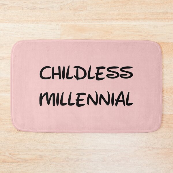Item preview, Childless Millennial Millennial Pink designed and sold by FandomTrading.