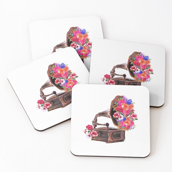 Item preview,  The phonograph and the flowers designed and sold by Pintarrajearte.