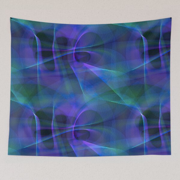 Item preview, TIE DYE BLUE  AND GREEN designed and sold by McClure.