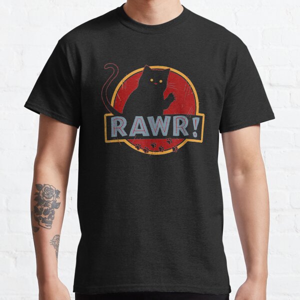 Rawr! Jurassic Cat Classic T-Shirt