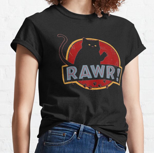 Rawr! Jurassic Cat Classic T-Shirt