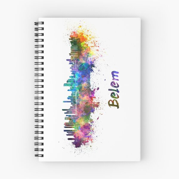 Item preview, Belem skyline in watercolor designed and sold by paulrommer.