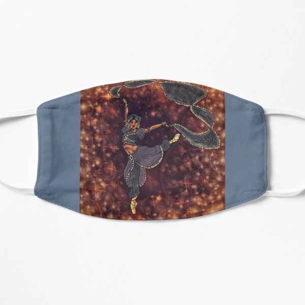 Arabian Coffee Nutcracker Ballet Illustraion Flat Mask