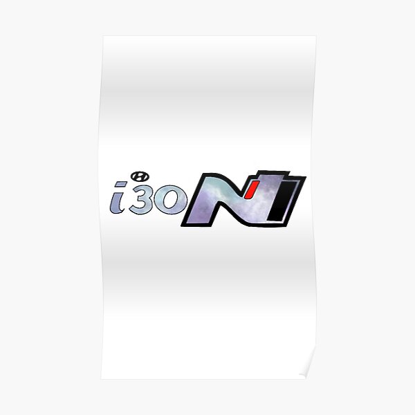 I30N Galaxy Logo Poster