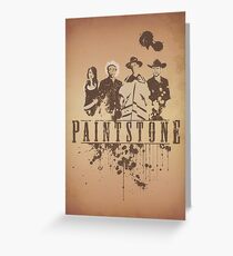 Paintstone Greeting Card