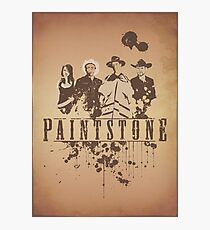 Paintstone Photographic Print