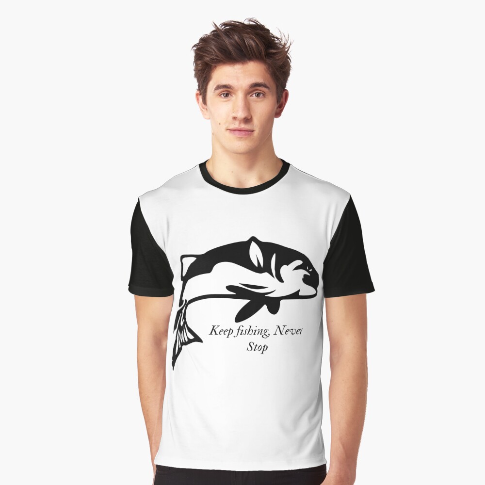 jon-b-inspired-keep-fishing-never-stop-shirt-active-t-shirt-for-sale-by-zeilermakes-redbubble