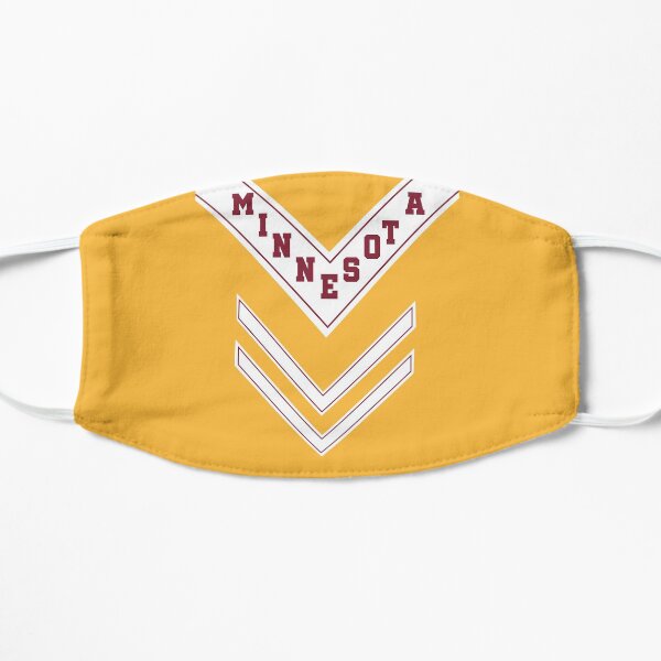 U of MN Marching Band Uniform (white chevron) Flat Mask