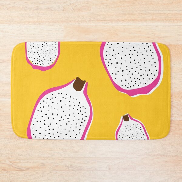 Item preview, Bright Yellow Fun Dragon Fruit Pattern by Design by Cheyney designed and sold by designbycheyney.