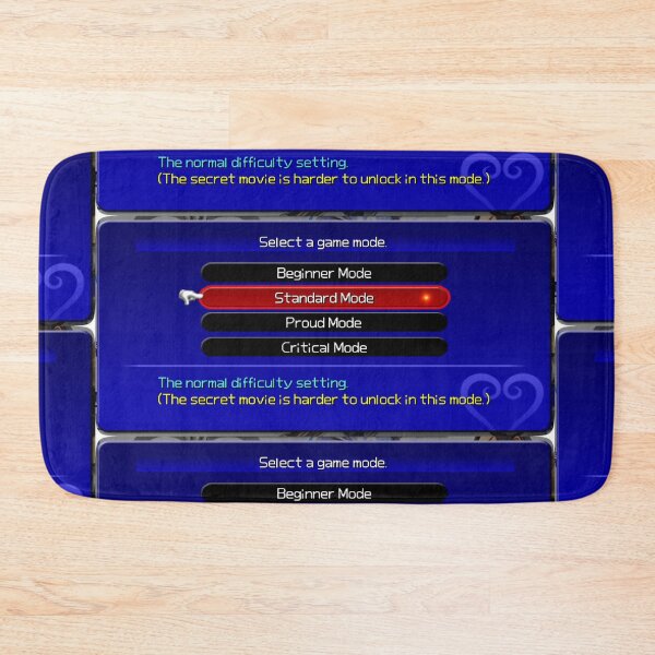 Item preview, Seleccionar Kingdom Hearts Dificultad designed and sold by eightkingdoms.