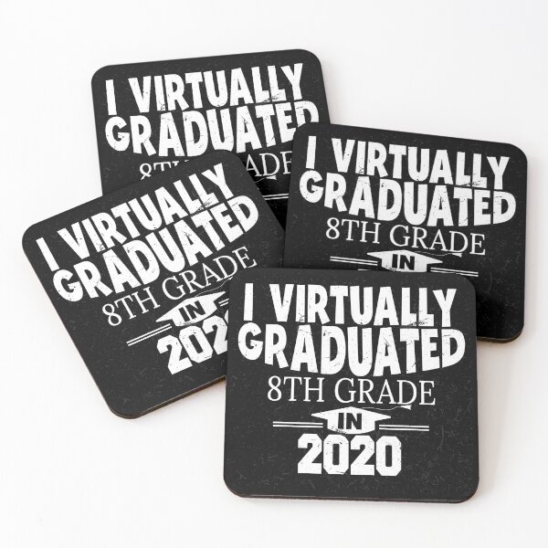 Item preview, I virtually graduated 8th grade in 2020 designed and sold by BAISSANE.