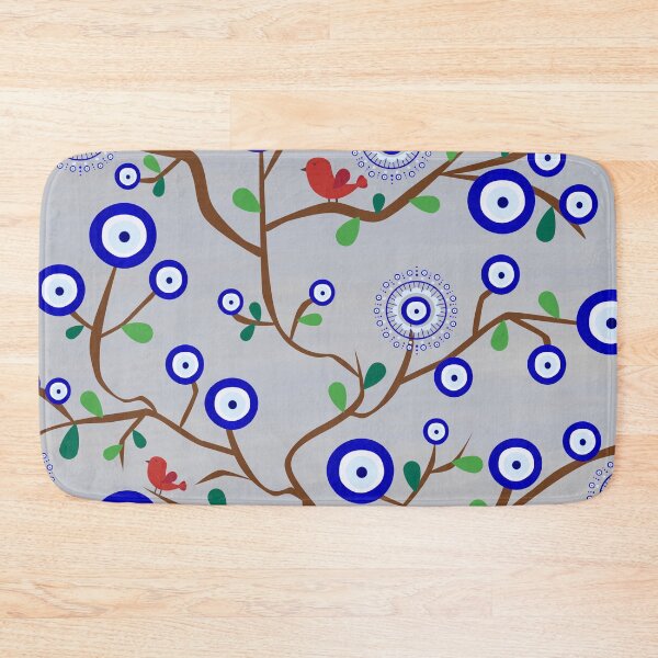 Item preview, Lucky Evil Eye Bird Tree designed and sold by umeimages.